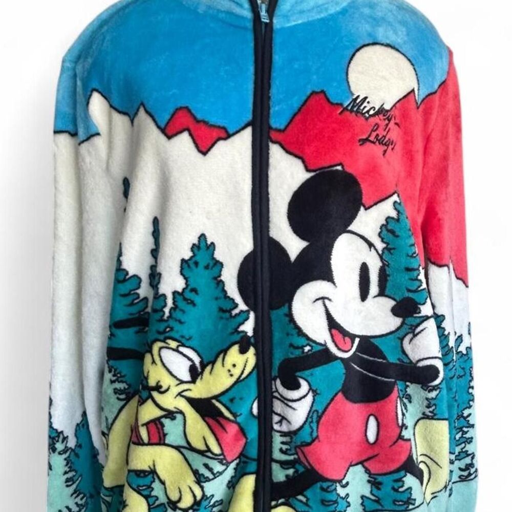 Women's Disney Mickey Mouse & Pluto Fleece Jacket